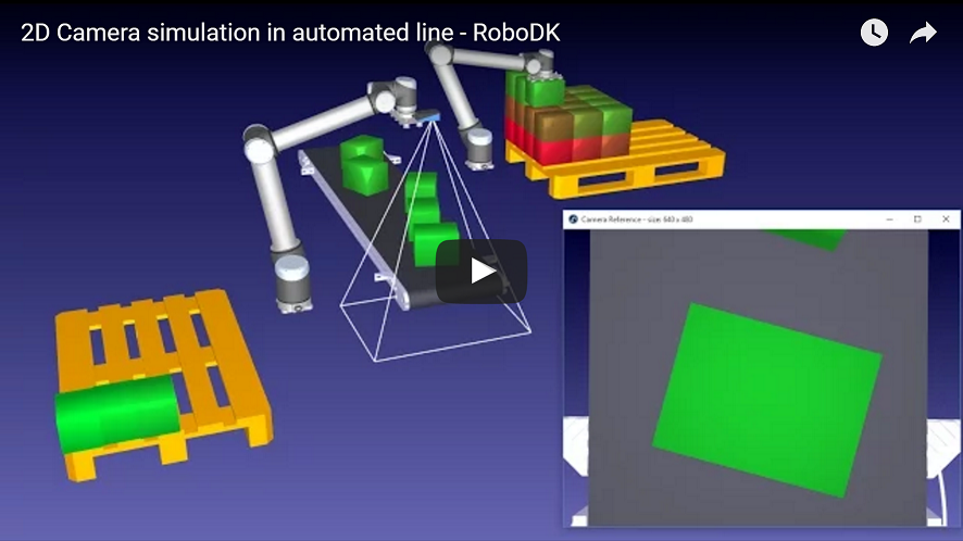 Cámara Industrial para Robot